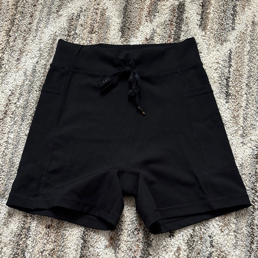 Offline by Aerie black athletic shorts